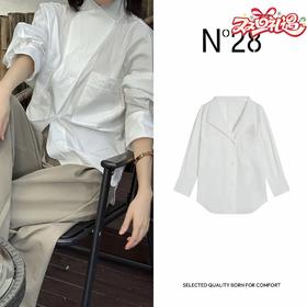 N°28【摩登格调】2025秋季新款百搭时尚上衣休闲气质长袖衬衫 885381C668