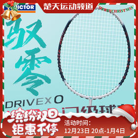 VICTOR威克多羽毛球拍男女生初学入门全碳素训练拍驭零DX-O