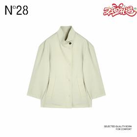 【破价】【ROW风】简约女气质高奢长袖春款风衣中长款外套89512KF061