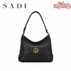 SADI萨迪 百搭时尚挂耳托特单肩包秋冬经典压纹轻奢休闲腋下包SDX20890 商品缩略图0