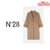 【破价】N°28女装宽松舒适毛呢大衣休闲通勤风中长款外套8251D038 商品缩略图0