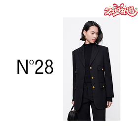 【破价】N°28 秋冬款经典时尚宽肩收腰西装外套8332X112