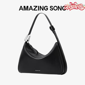 Amazing Song乙颂 慕斯包中号升级款 新款小众设计斜挎牛皮女士通勤单肩大包包