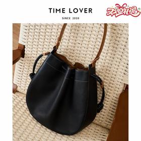 【扶摇软软包】TIME LOVER 大小号时尚简约小众单肩包