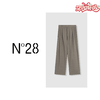 【破价】N°28【老钱西裤】气质时尚高腰休闲裤垂感不易皱直筒裤长裤9A51K025 商品缩略图0