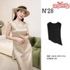 【破价】N°28 夏款设计师不规则无袖气质上衣8A23S565 商品缩略图0