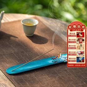 【福鹿呈祥·铜香插】敦煌福鹿呈祥香插 家用室内线香底座 中式摆件沉香檀香线香插