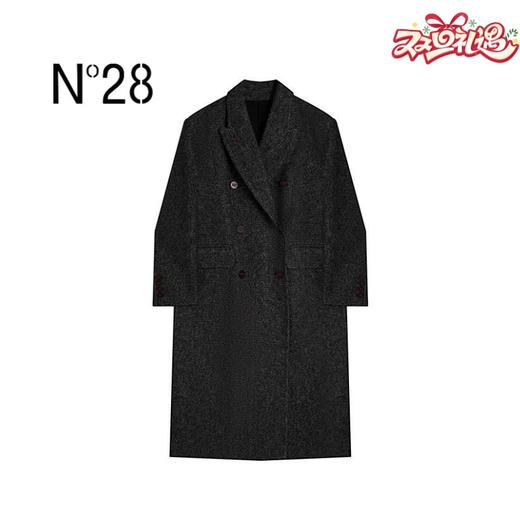 N°28 秋冬款长款毛呢大衣气质保暖防风百搭外套8352D693  商品图0