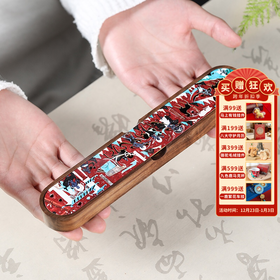 【敦煌鹿王本生壁画香器套装】敦煌福泽鹿王本生香器套装 家用室内线香底座摆件沉香檀香线香插