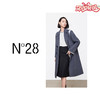 N°28 冬季设计师冬款女士外套双面毛呢女士中长款大衣8351D580  商品缩略图0