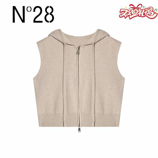 N°28【3.0大衣伴侣】针织衫女早秋新款时尚针织马甲 895382M236 商品图0