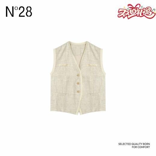 【破价】2025 ‘巴黎春天’春季新款设计师经典气质西装马夹 商品图0