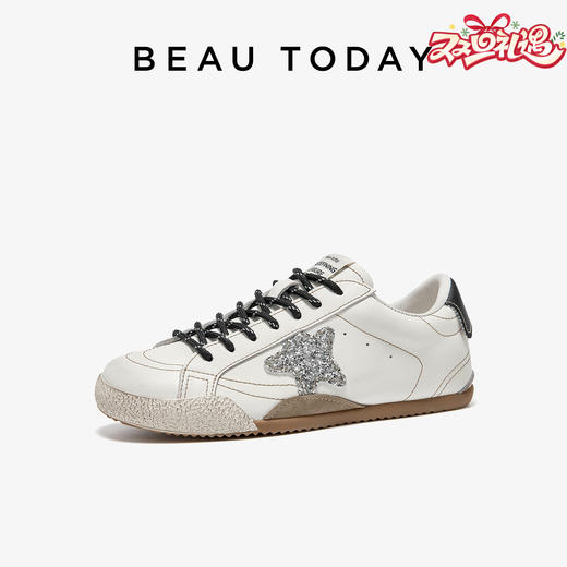 BeauToday 星星德训鞋闪钻薄底休闲鞋29278 商品图0