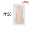 【破价】N°28“西装裙”无袖翻领气质束腰连衣裙8A21L688 商品缩略图0