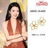 ANGEL ISLAND「露西亚Lucia」镂空肌理花朵耳圈 商品缩略图0