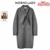 NORNS LADY诺恩 秋冬新款羊毛呢大衣女中长款毛呢外套 T25WA37874 商品缩略图0