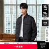 【轻薄】gxgjeans男装秋冬季短款黑色衬衫领羽绒服男 商品缩略图0
