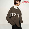 N°28【零压感】山羊绒毛呢外套女秋冬短款宽松复古小个子呢上衣8855A1D709  商品缩略图0