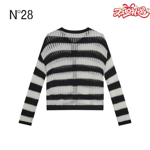 N°28 春秋款毛衫显瘦设计师时尚气质轻奢打底长袖针织衫895381M256 商品图0