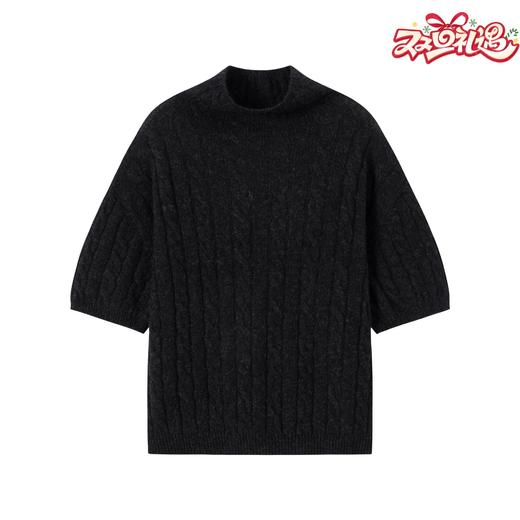N°28 设计师厚款针织半高领套头针织衫895392M108 商品图0