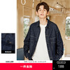 gxgjeans男装春秋夹克男潮流翻领宽松休闲帅气牛仔外套J24D1210150C 商品缩略图0