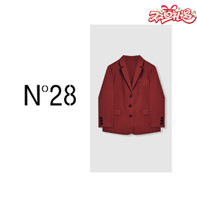 N°28 西装红色高级质感外套9A33W322