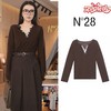 N°28 2025冬季新款设计师时尚女装绵羊毛针织衫895382M107 商品缩略图0