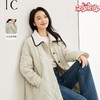 IC 秋冬复古菱形格设计绗棉外套女新款高级感通勤优雅上衣 商品缩略图0