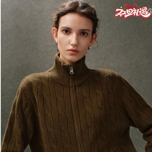 N°28 毛衫秋冬季显瘦设计师时尚气质轻奢打底针织衫895392M023  商品图0