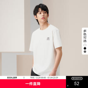 gxg.jeans男装夏季热卖圆领短袖T恤J24D442060