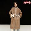 N°28【N+轻奢】100牦牛绒毛呢大衣女秋冬双排扣长款过膝呢子外套8855A1D872 商品缩略图0