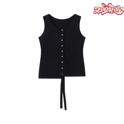 N°28 吊带贴布绣不规则背心设计感小众895381M253 商品图0