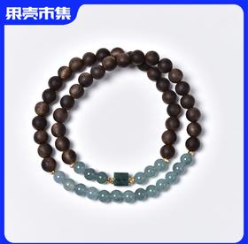 【2件-20】熠金沉香水晶设计款系列 gkzs