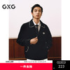 GXG男装 新年系列灯芯绒领口撞色简约绣花翻领夹克外套25年春热卖 商品缩略图0