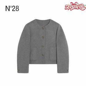 N°28 2025冬季新款气质设计师女装小香风毛呢外套 885591D731 