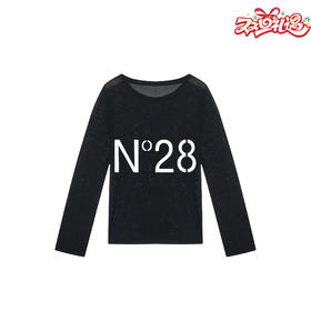 N°28 网纱上衣女装透气内搭显瘦百搭针织衫895382M106 