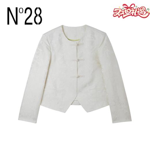 N°28春款新中式盘扣圆领短款外套8A11W667 商品图0