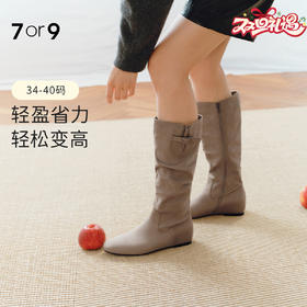 【栀子乌龙】7or9 秋冬暖靴堆堆靴通勤长靴