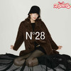 N°28 100%牦牛绒毛呢大衣女秋冬高级感中长款毛呢外套8855A1D868 商品缩略图0