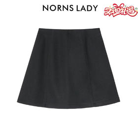 NORNS LADY诺恩 高腰A字半身裙百搭通勤休闲百褶裙 T25QK83913