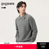 gxg.jeans男装 多色基础纯色基础翻领毛衣线衫上衣 25年冬热卖 商品缩略图0