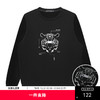GXG男装【反光老虎】秋季潮流虎头印花时尚百搭男士圆领卫衣K&C 商品缩略图0