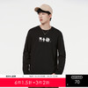 GXG男装【100%棉】秋季时尚简约字母男士圆领百搭长袖t恤K&C 商品缩略图0