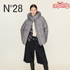 N°28 保暖连帽90鹅绒服女秋冬排骨羽绒外套8855A1Y255 商品缩略图0