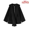 N°28 2025秋冬新款复古毛呢斗篷女宽松显瘦外套8855A1D663  商品缩略图0