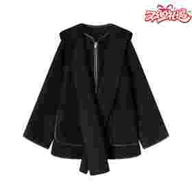 N°28 2025秋冬新款复古毛呢斗篷女宽松显瘦外套8855A1D663 