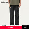 gxg.jeans男装 黑色口袋设计休闲美式工装裤长裤男 25年春热卖 商品缩略图0