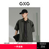 GXG男装 多色时尚翻领短袖衬衫 24年夏季热卖G24X232010 商品缩略图0