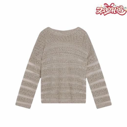 N°28 秋冬毛针织衫秋季显瘦设计师时尚气质轻奢打底针织衫 895381M060 商品图0