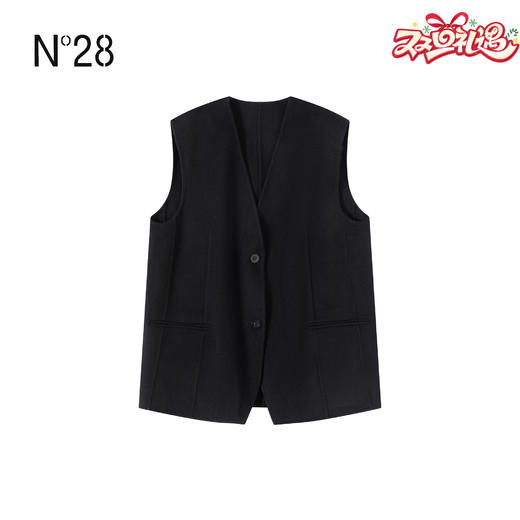N°28 秋冬高级感时尚通勤百搭马甲背心 8855A1D592  商品图0